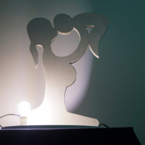 Luminaria Mamma e figlio