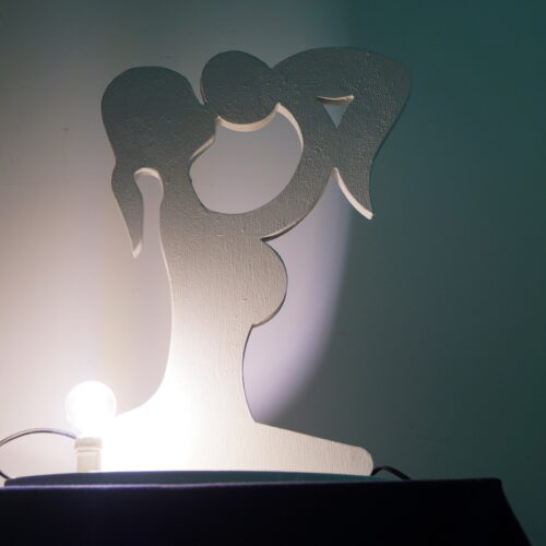 Luminaria Mamma e figlio