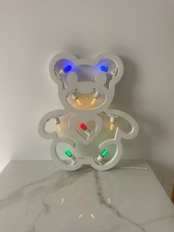 Luminaria Orsetto ruba baci - immagine 2
